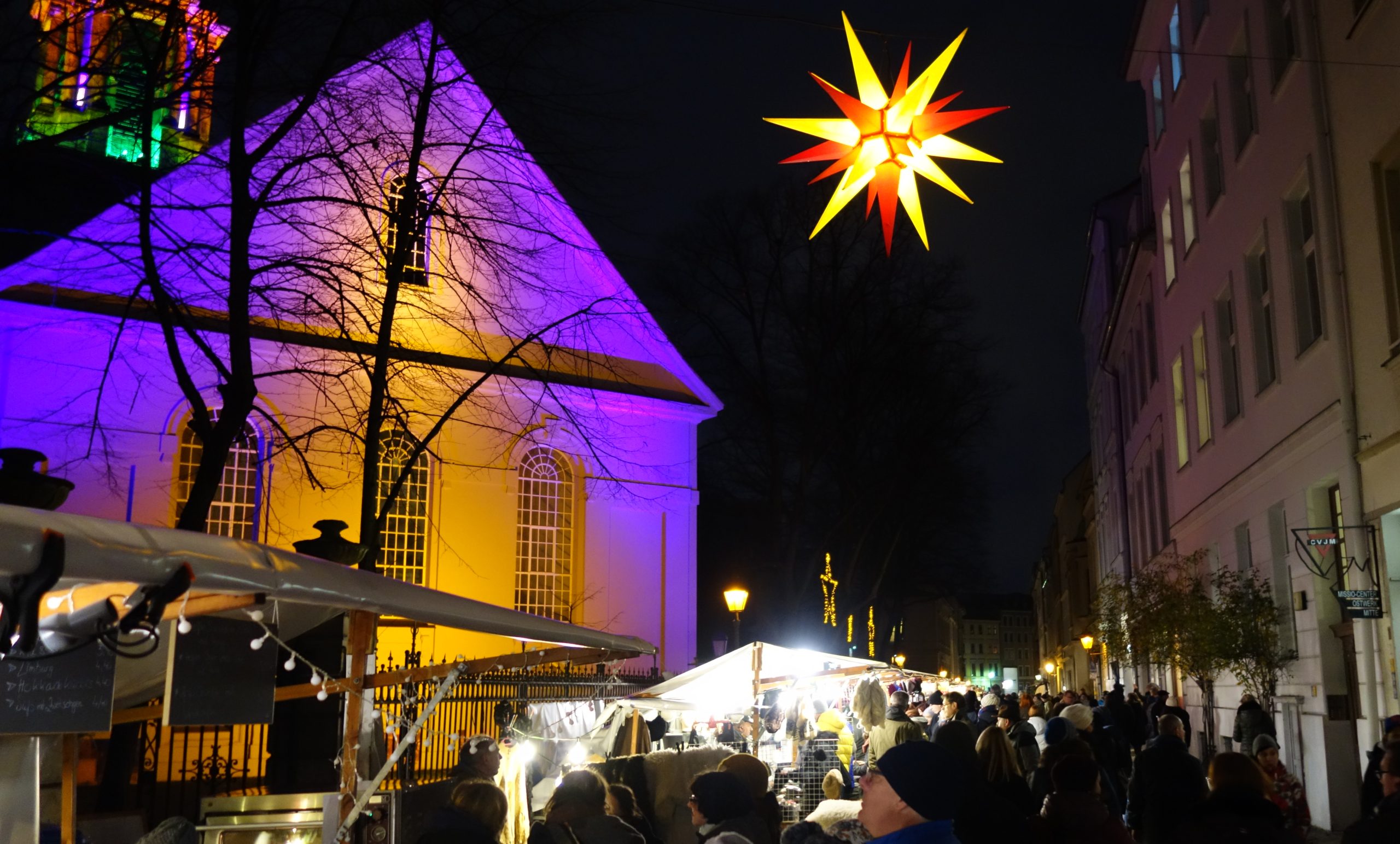 Umwelt- und Weihnachtsmarkt Sophienstraße Berlin